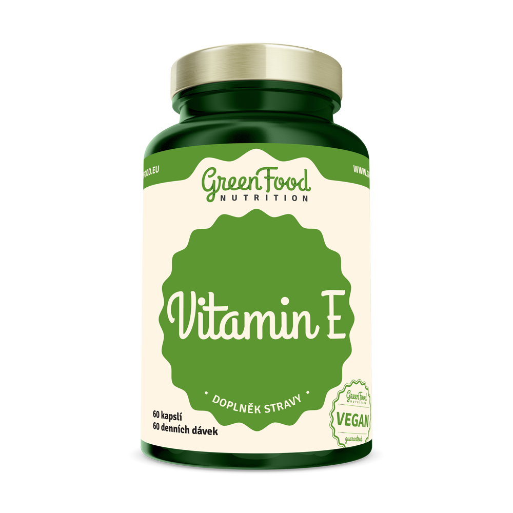 Vitamín E 60 kapslí